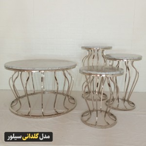 میز جلومبلی عسلی گلدانی