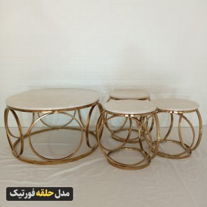 میز جلومبلی عسلی حلقه