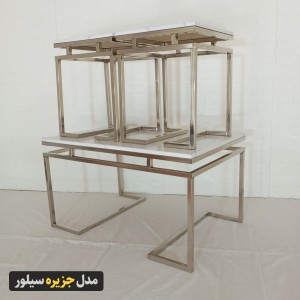 میز جلومبلی عسلی جزیره