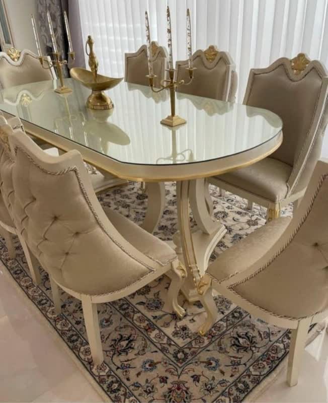 مبل استیل برلیان 8 نفره