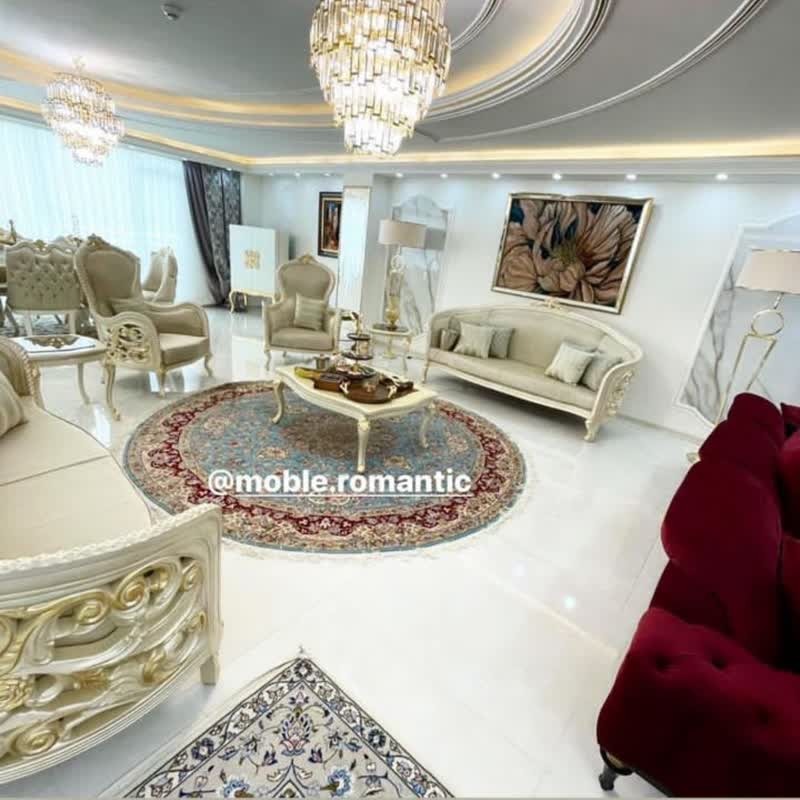 مبل استیل برلیان 8 نفره