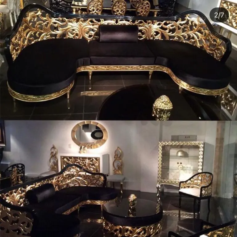 مبل استیل کوین 8 نفره