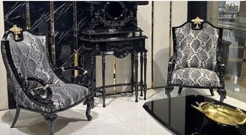 مبل استیل ورساچه 8 نفره