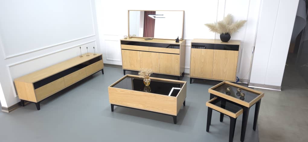 میز جلو مبلی و عسلی اسکارلت