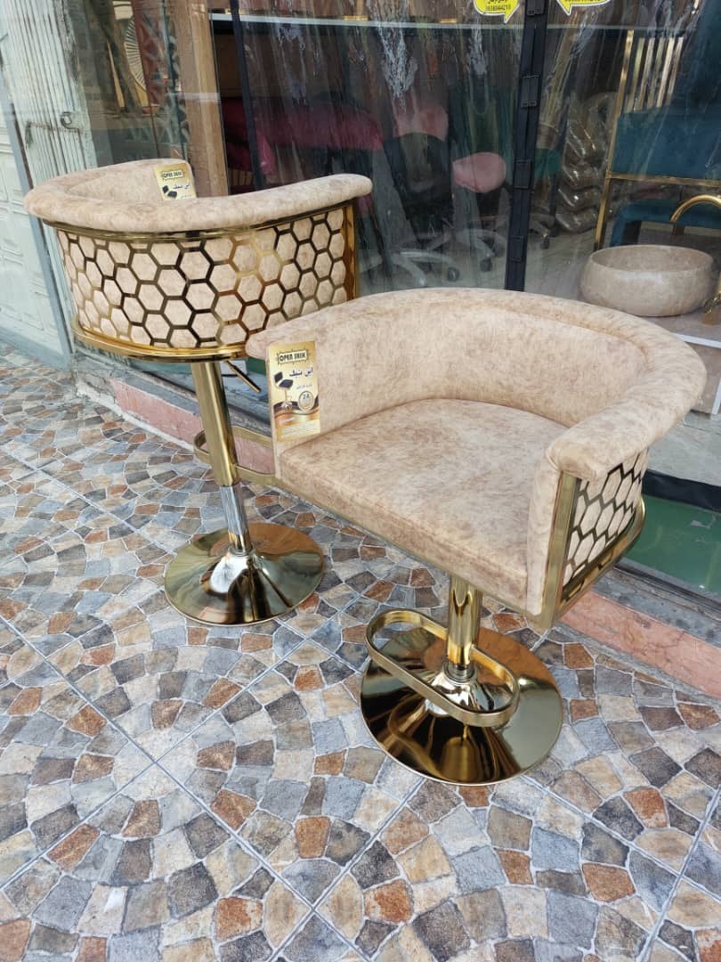 صندلی کانتر جکدار پشت زنبوری