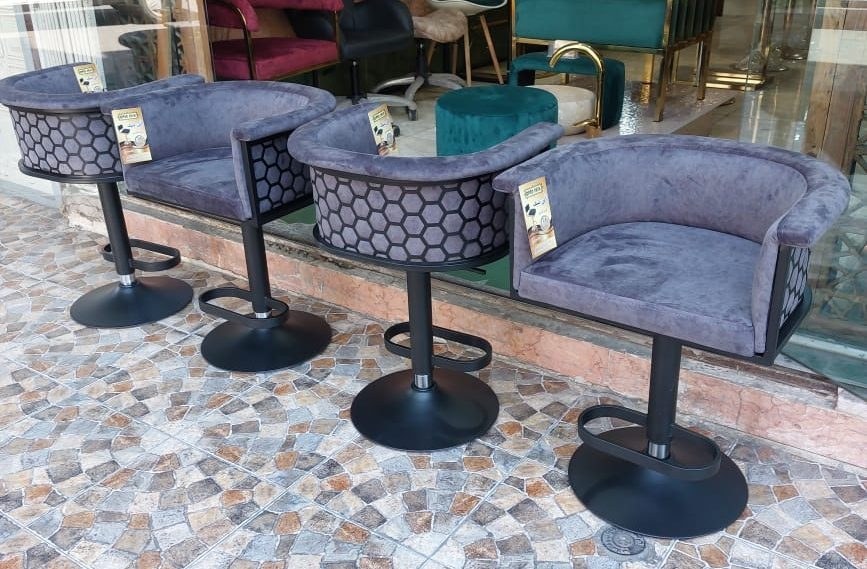 صندلی کانتر جکدار پشت زنبوری