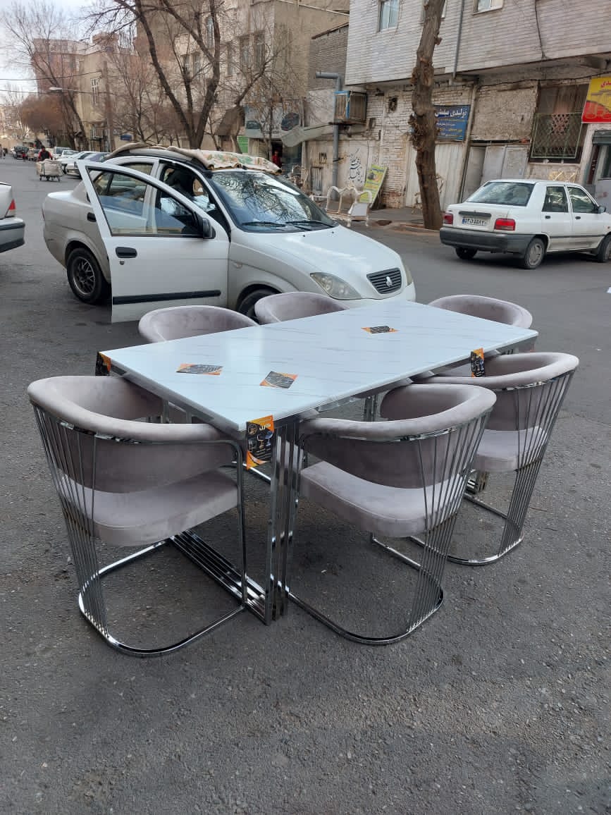 میز ناهارخوری سزار 4 - 6  نفره