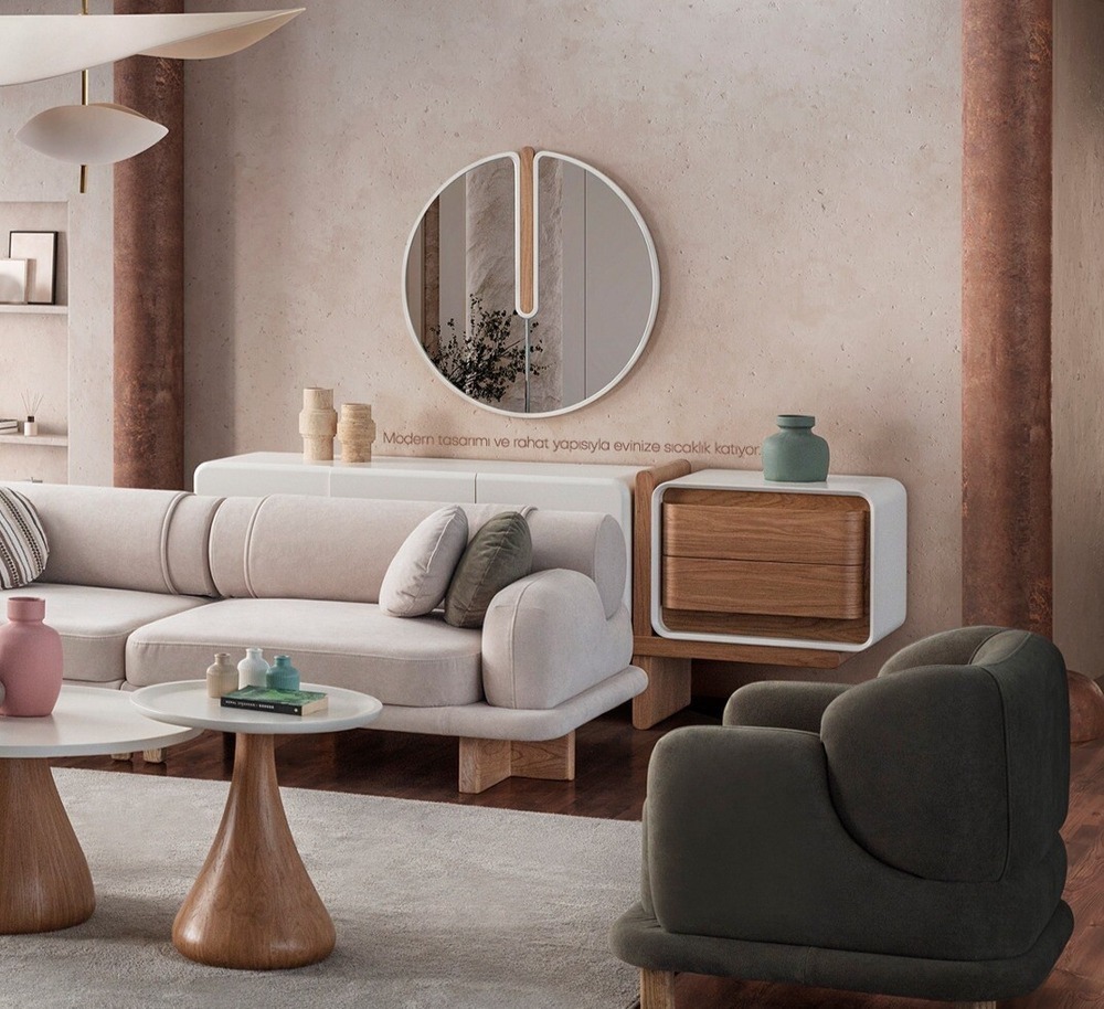 مبل راحتی مدل موون moon