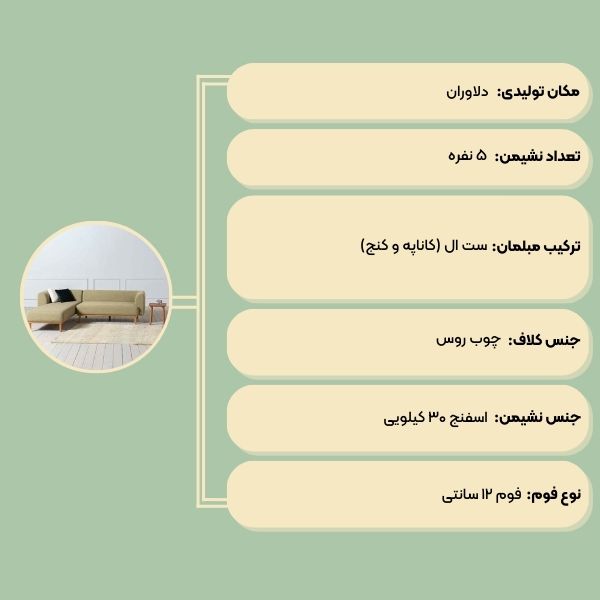 مبل ال کاپر