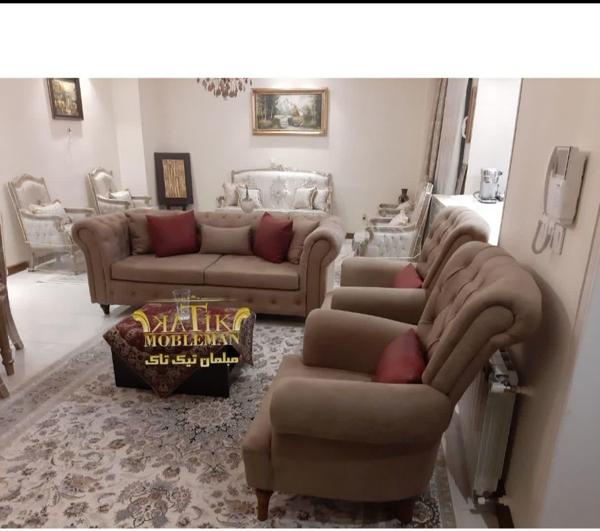 مبل راحتی کوئین 7 نفره