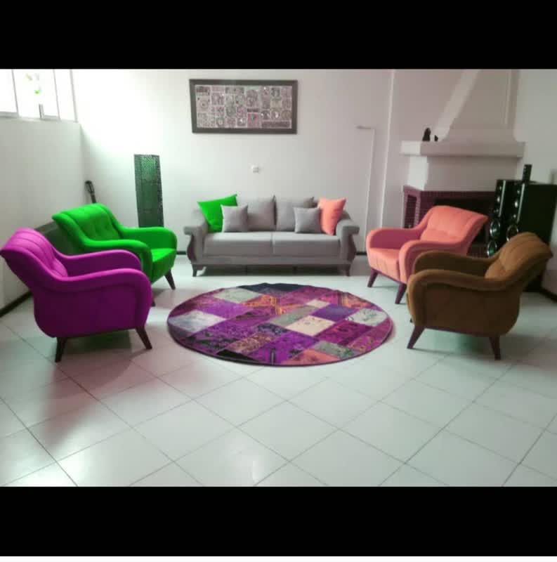 مبل راحتی لوتوس 7 نفره