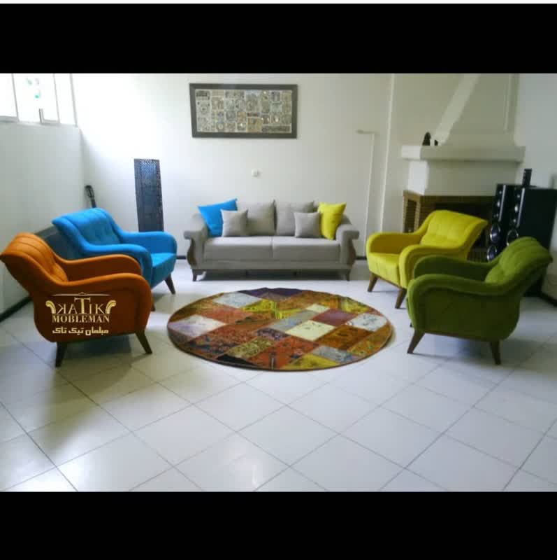 مبل راحتی لوتوس 7 نفره