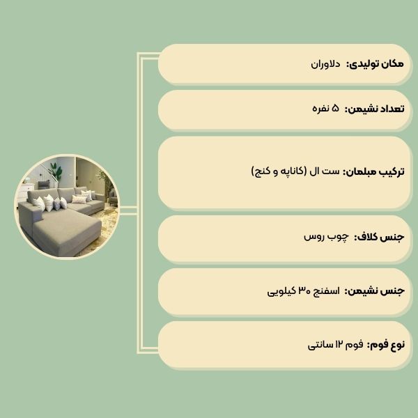 مبل ال آلیسا