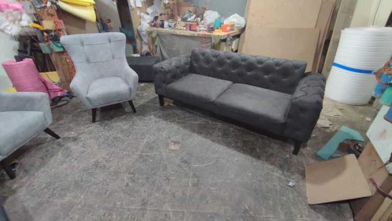 مبل راحتی چستر لیدا 8 نفره