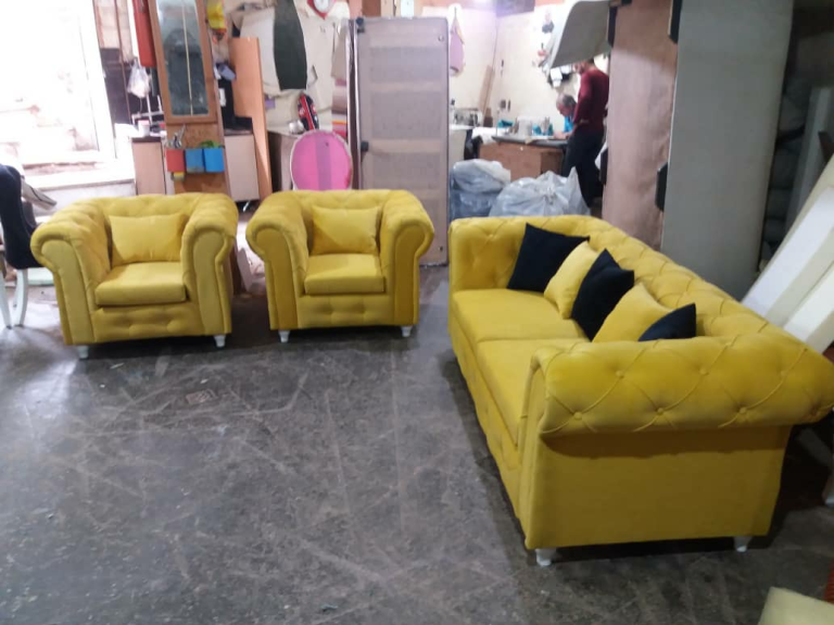 مبل راحتی چستر شاهین 8 نفره