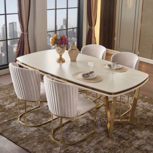 میز ناهار خوری لارا 4 و 6 نفره