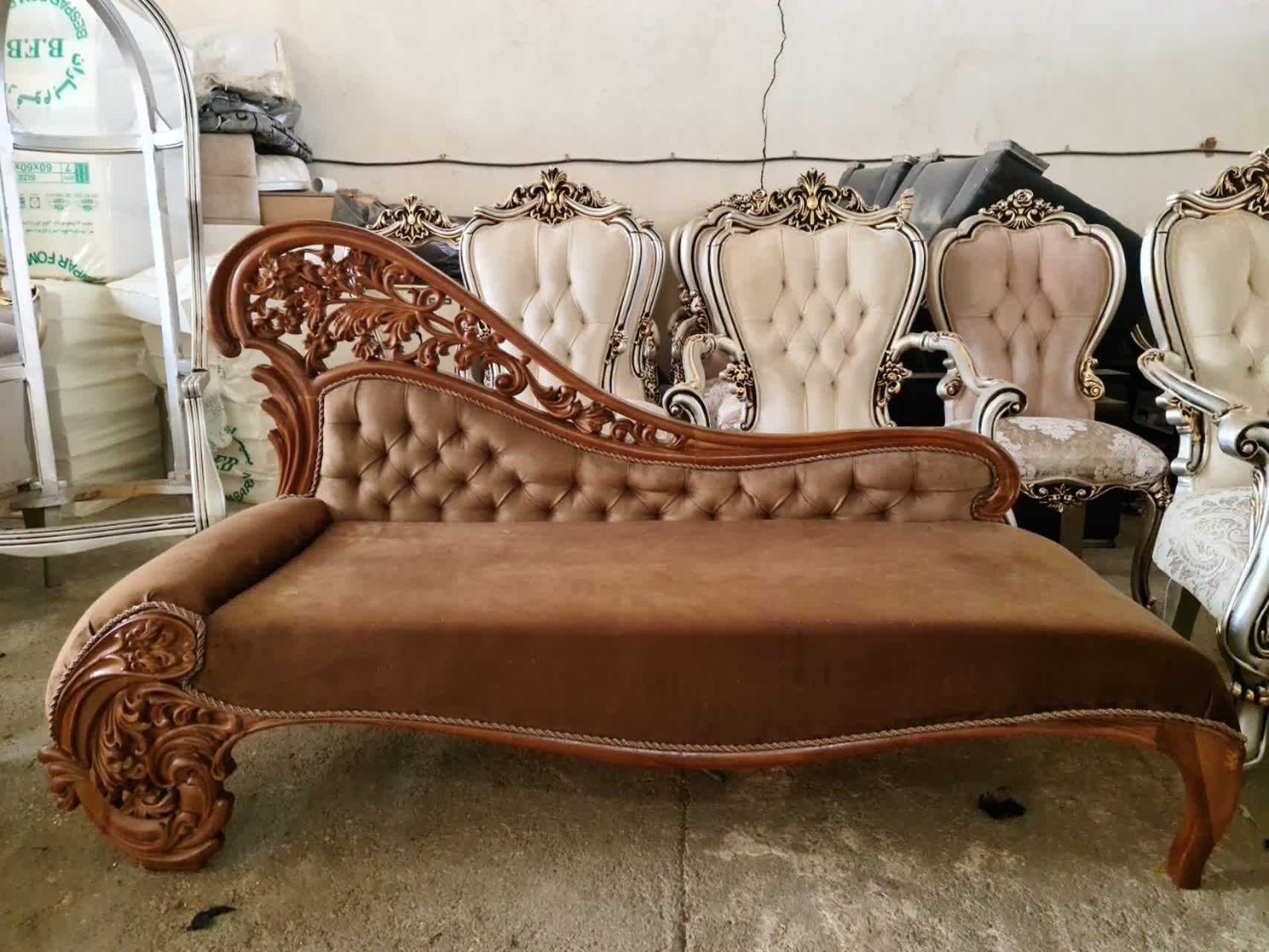 مبل شزلون پرنیا